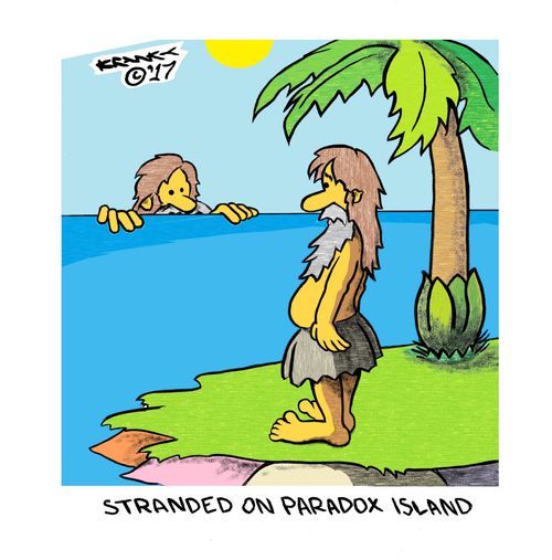 Stranded on Paradox island