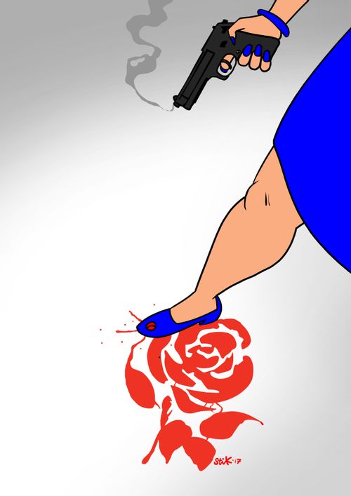 Theresa Self Harms The UK Government