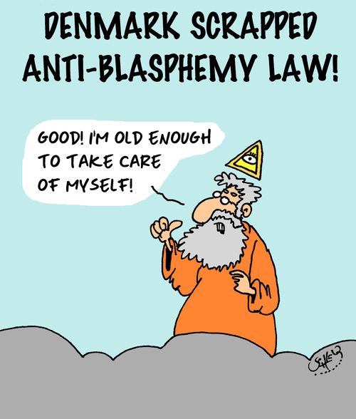 Denmark scrapped anti-blasphemy law!
