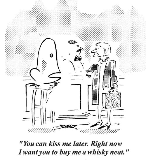 You can kiss me later