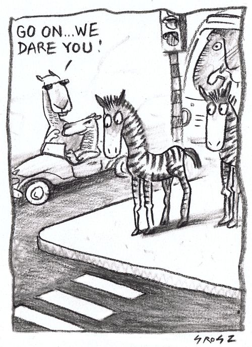 "Go on... We dare you!"