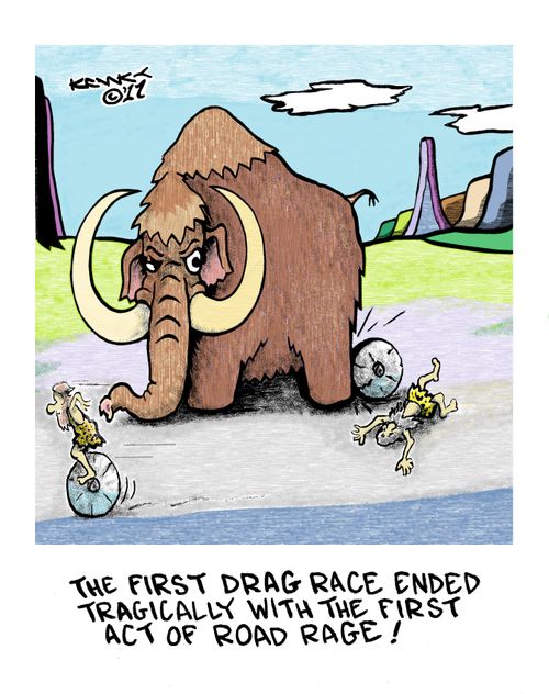 The first drag race ended tragically with the first act of road rage!