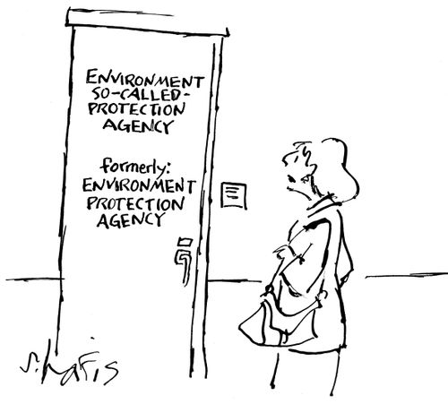 'Environments-called-protection agency - formerly:  Environment protection agency'
