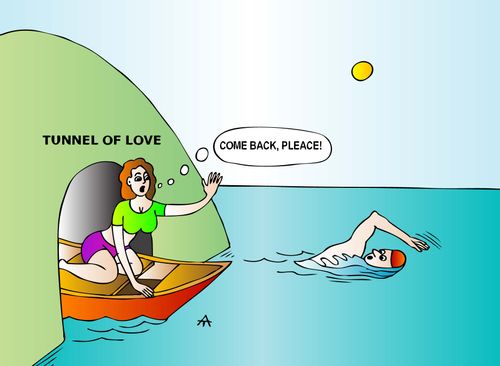 Tunnel of love.