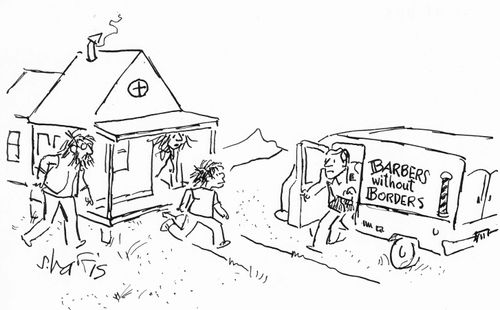 'Barbers without borders'