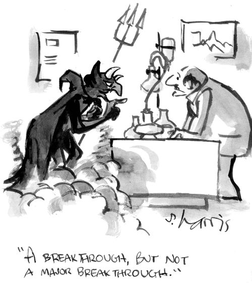 "A breakthrough, but not a major breakthrough."