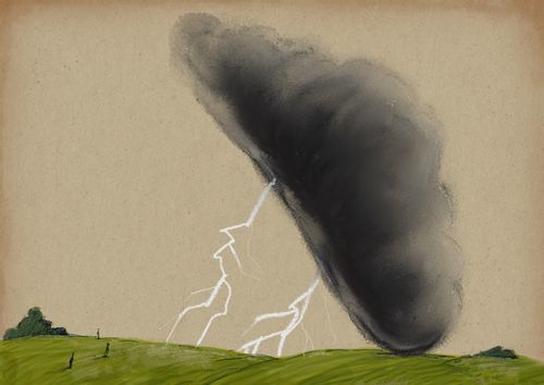 Failed Thundercloud crashes to earth
