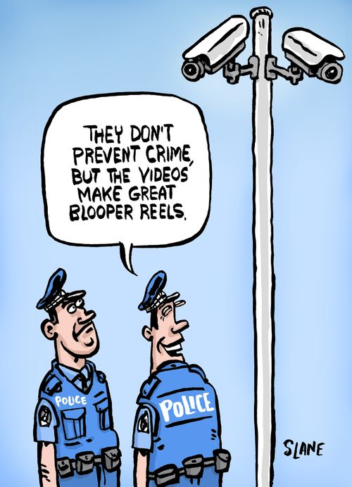 "They don't prevent crime, but the videos make great blooper reels."