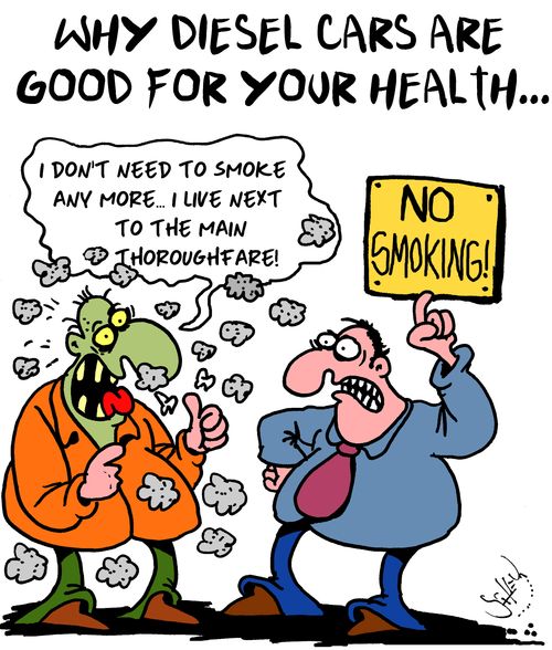 Why diesel cars are good for your health...