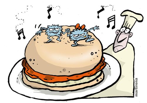Bacteria in junk food
