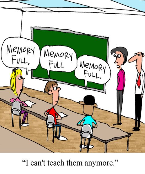 "I can't teach them anymore."
