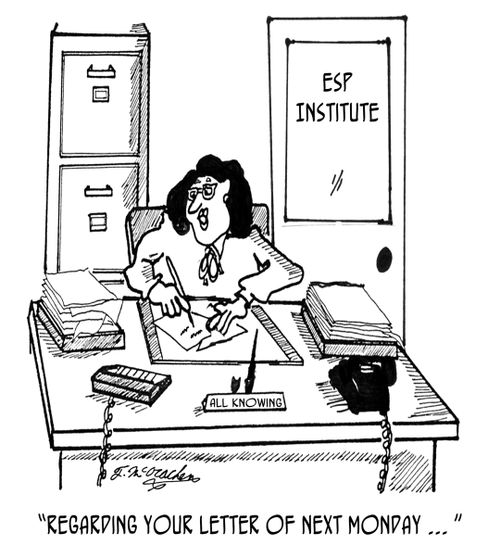 "Regarding your letter of next Monday ... "