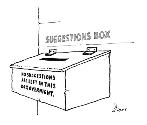 Suggestions Box