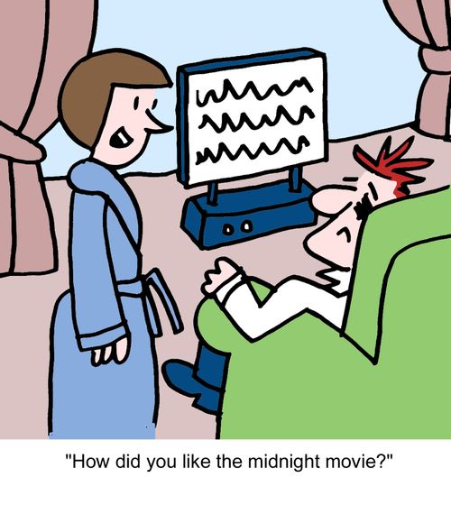 "How did you like the midnight movie?"
