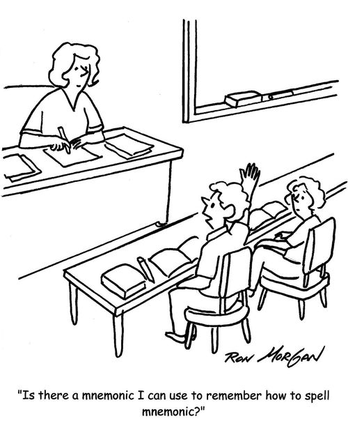 "Is there a mnemonic I can use to remember how to spell mnenonic?"