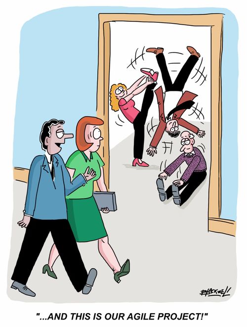"...and this is our Agile project!"