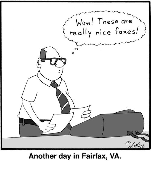 Another day in Fairfax, VA.