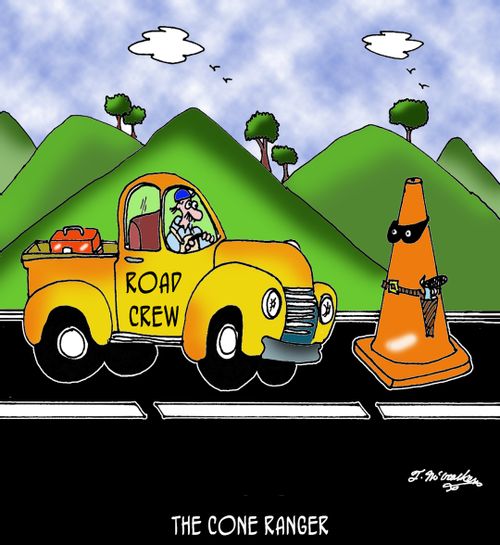 The Cone Ranger