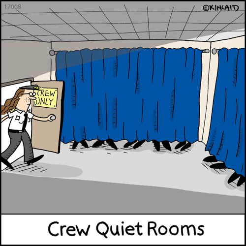Crew Quiet Rooms
