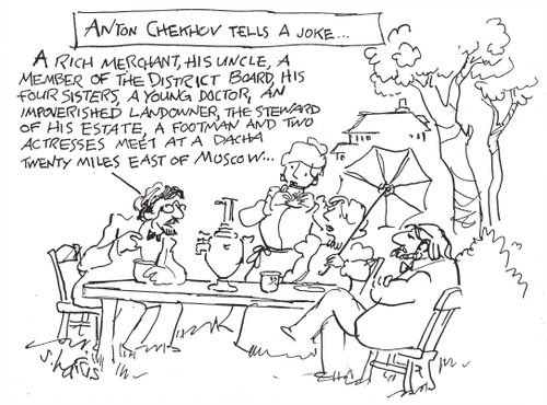 Anton Chekhov tells a joke...