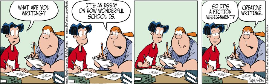 "What are you writing?"