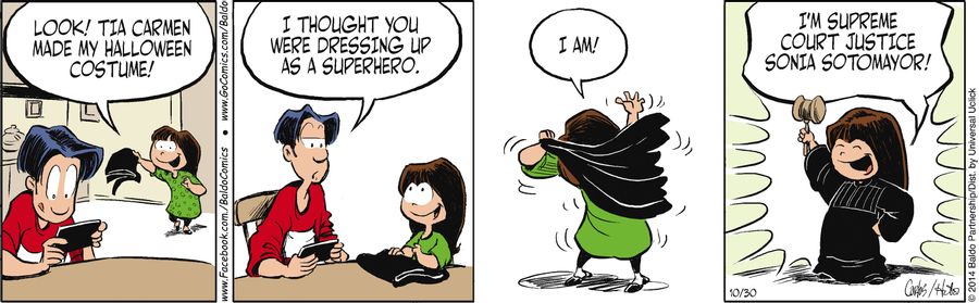 "I'm Supreme Court Justice Sonia Sotomayor!"