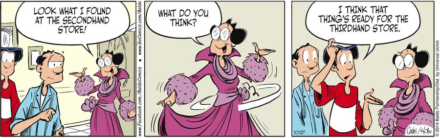 "I think that thing's ready for the thirdhand store."