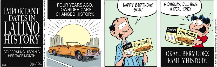 Important dates in Latino history: Four years ago, lowrider cars changed history.
