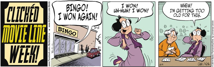 "Whew! I'm getting to old for this."