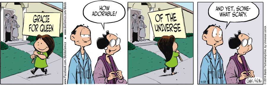 Gracie for Queen...of the universe.