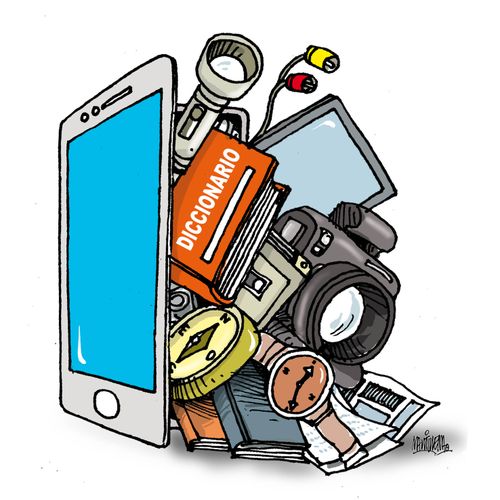 All the apps hidden within a phone