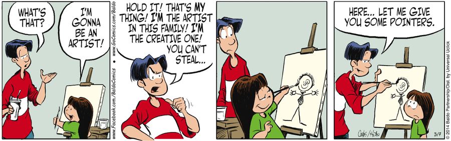 "I'm gonna be an artist!"