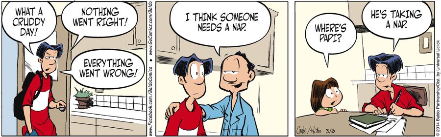 "I think someone needs a nap."