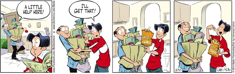 "A little help here!"