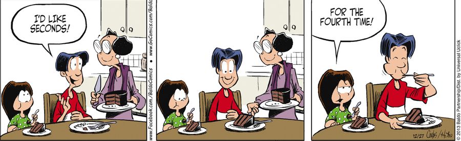 "I'd like seconds!"