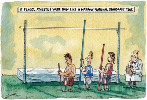 If School Athletics Were Run Like A Narrow National Standards Test