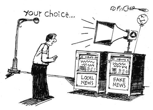 Your Choice...Local News/Fake News