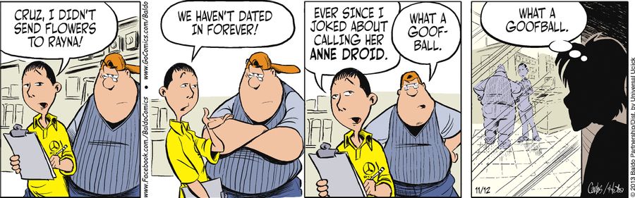 "Cruz, I didn't send flowers to Rayna! We haven't dated in forever! Ever since I joked about calling her Anne Droid."
