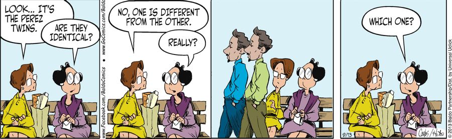 "Look...it's the Perez twins."