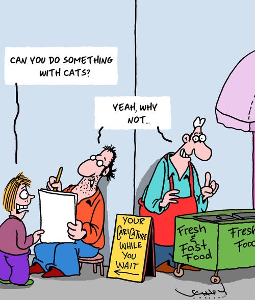 "Can you do something with cats?"
