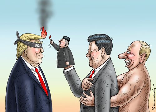 Trump and Kim Jong Un communication