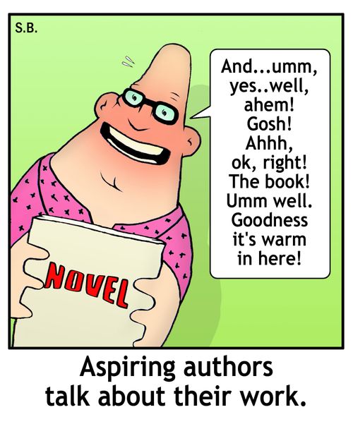 Aspiring authors talk about their work.