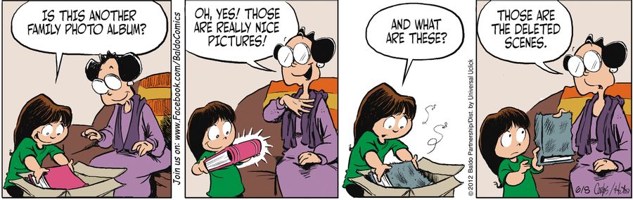 "Is this another family photo album?"