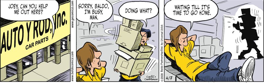 "Joey, can you help me out here?"