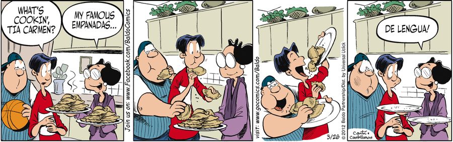 "What's cookin', Tia Carmen?"