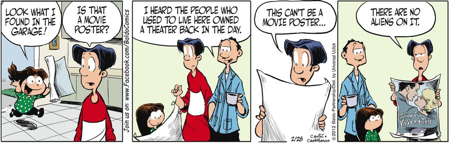 "This can't be a movie poster...there's no aliens on it."