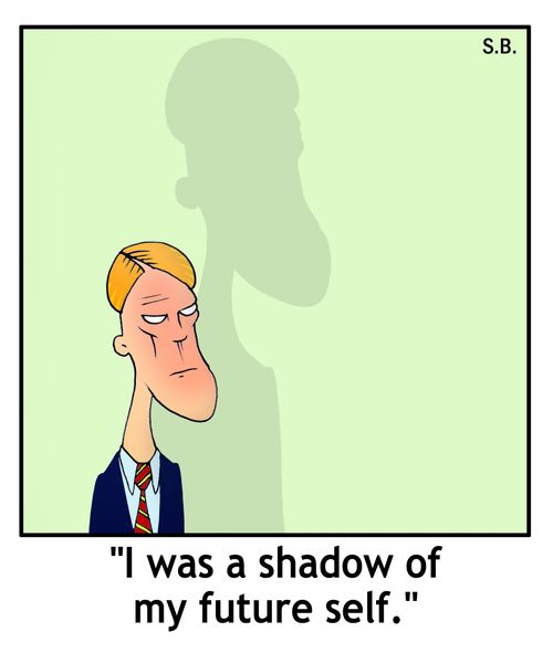 "I was a shadow of my future self."