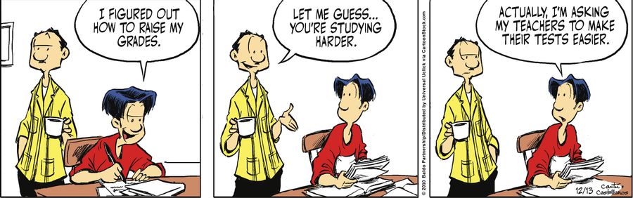 "I figured out how to raise my grades."