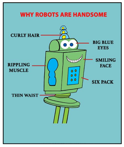 Why Robots are Handsome