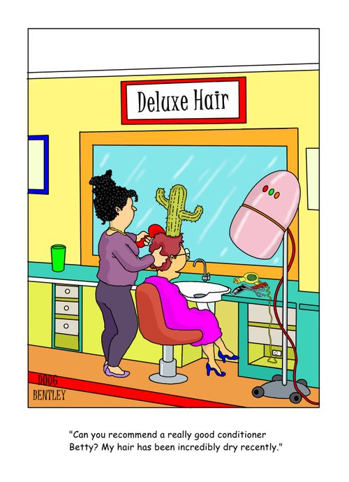 "Can you recommend a really good conditioner Betty? My hair has been incredibly dry recently."